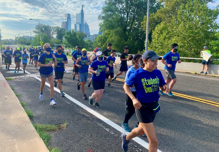 Students Run Philly Style